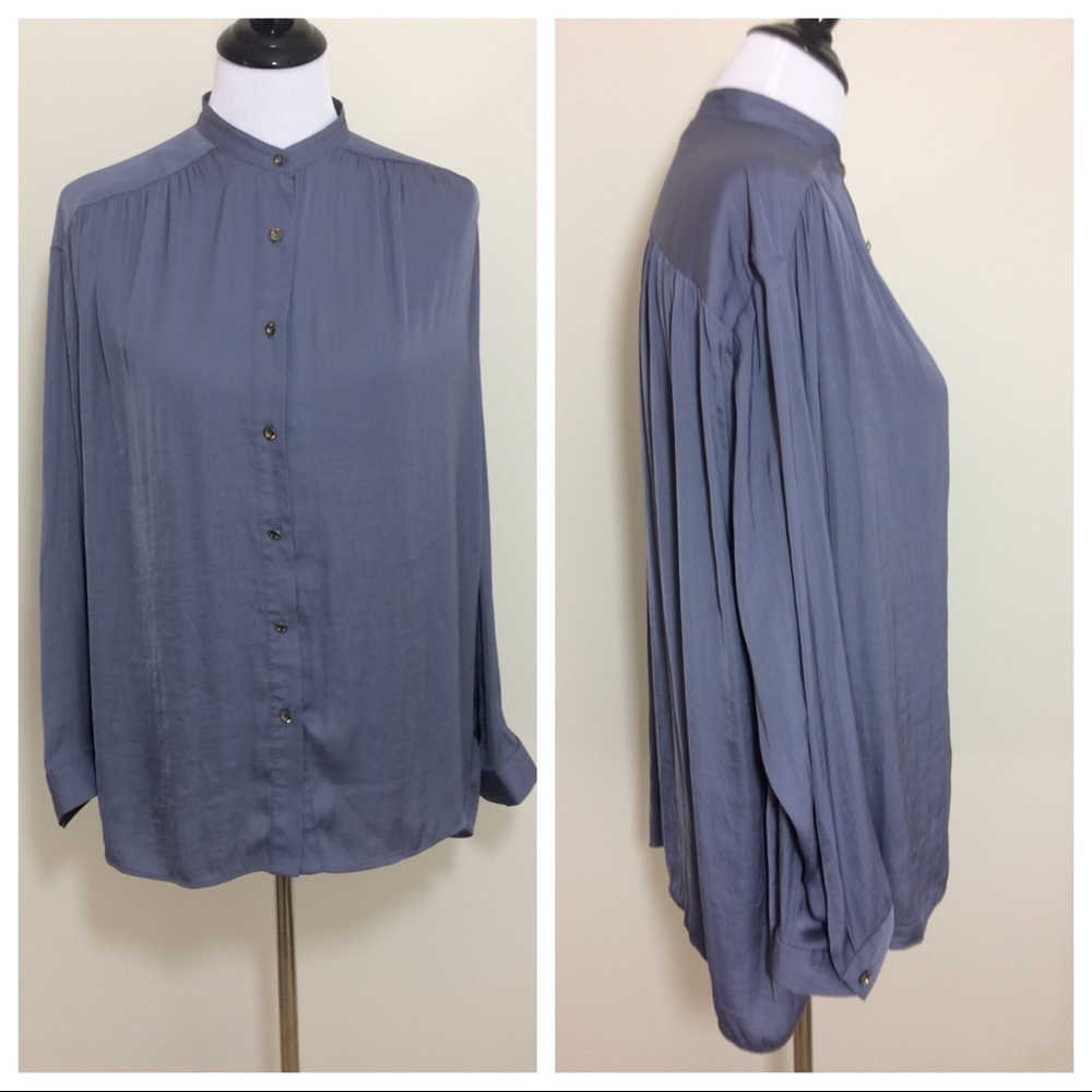 Ecote Urban Outfitter Women’s Sz M Blue  Blouse